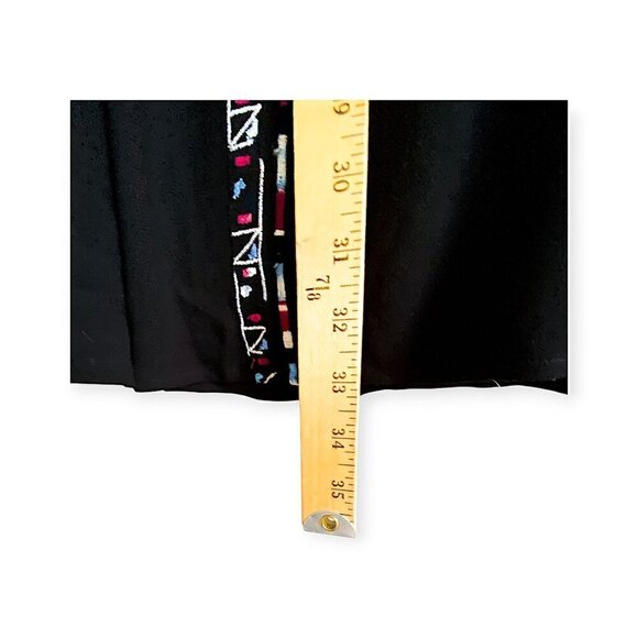 Rahi Cali Black Embroidered Mini Dress,  size M - Picture 14 of 14